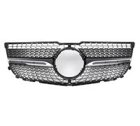 For Mercedes For Benz For X204 GLK Class 2013 2014 2015 Front Racing Bumper Grille Upper Facelift Grill For Diamond GTR AMG Car Front Grill(Black)