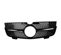 For Mercedes For Benz GL Class X164 2007-2012 GL320 GL350 GL450 GL500 GL550 Front Upper Bumper Center Grille Radiator Car Accessories(B 2007-2009 Black)