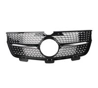 For Mercedes For Benz GL Class X164 2007-2012 GL320 GL350 GL450 GL500 GL550 Front Upper Bumper Center Grille Radiator Car Front Grille(F 2010-2012 Black)