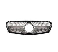 For Mercedes For Benz GLA X156 2014-2019 Front Inlet Bumper Grille Mask Grid Car Accessories(17-19 Diamond Silver)