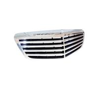 For Mercedes For Benz S Class W221 2010-2013 Front Bumper Grille Air Intake Car Front Grille(Silver)