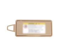 For Mercedes For Benz S Class W221 Car Front Sun Shade Visor Interior Makeup Mirror Cosmetic Cover S300 S450 2006-2013 Car Visor Sunshade Extender(Beige,Right)