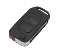For Mercedes For Benz SLK E113 A C E S W168 W124 W202 W203 1/2/3/4 Button Flip Folding Car Key Case Shell JHVVBFWF(2 Buttons)