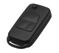 For Mercedes For Benz SLK E113 A C E S W168 W124 W202 W203 1/2/3/4 Button Flip Folding Car Key Case Shell JHVVBFWF(3 Buttons)