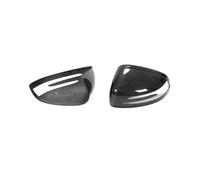 For Mercedes For Benz SLK R172 AMG GT SLC 2pcs/Carbon Fiber Mirror Cover Rearview Mirror Shell Cap Accessories FIXCOR(Sticky)