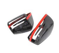 For Mercedes For Benz W176 W246 W204 W212 W221 C117 X204 X156 2pcs Real Carbon Fiber Side Mirror Cover Caps Replacement(5)