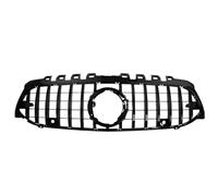 For Mercedes For Benz W177 2019 2020 2021 2022 A35 A45 Front Bumper Grille Radiator Grid Hood Mesh(A Black)