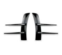 For Mercedes For Benz W177 A180 A200 A250 A260 AMG A35 2018-2022 Front Bumper Canards Spliters Side Splitter Air Vent Trim Front Bumper Spoiler(Glossy Black)