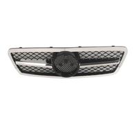 For Mercedes For Benz W203 2000-2007 Sedan 4D Wagon C200 C240 C280 Car Front Bumper Grilles Racing Grill Car Front Grille(AMG-Silver)