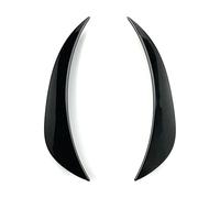For Mercedes For Benz W205 C-Class C180 C200 C300 C400 C43 C63 AMG 2015 2016 2017 2018 Car Front Bumper Air Vent Outlet Cover Trim(Black)