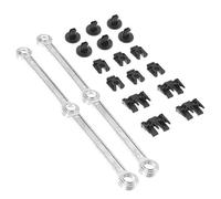 for Mercedes Om642 Intake Inlet Manifold Swirl Flap Repair Runner Connecting Rod - Material: Metal & Plastic - Color: Silver & Black - Quantity: 1 Set - Package Includes: Set of Air Intake Repair Kit