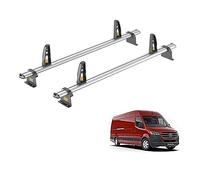 For Mercedes Sprinter 2018+ Roof Rack 2x Roof Bars UltiBar+ | Only fits L2 Wheelbase with H2 Roof, Van Guard, Heavy Duty Aluminium Roof Bars