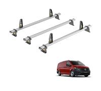 Van Guard Roof Rack for Mercedes Vito (2015+) 3 Aluminium Roof Bars with Loadstops - UltiBar Plus - VG264-3