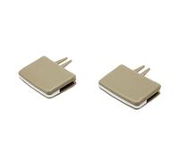 For Mercedes X204 GLK Class 2008 2009 2010 2011 2012 2013-2015 Rear AC Air Vent Grille Tab Clip Slider Repair Kit Front Bumper Grille Grill(Rear Beige 2pcs)