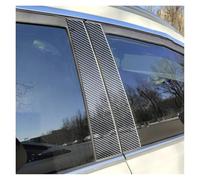 for Mercury for Milan 2010 2011-2012 Door and Window B C Pillar Sticker Polished Pillar Posts(Carbon Fibre)