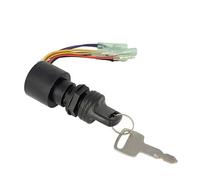 For Mercury Outboard Motors 6 Wire Key Starter Switch 3-Position Off-Run-Start 87-17009A5 Ignition Key Lgnition Switch