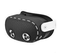 For Meta Quest3S Protective Silicone Shell, Lightweight with Enhanced Grip Features (Black)