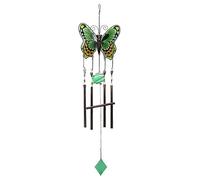 For Metal Wind Chime Garden Outdoor Decor Hanging Pendant Gifts Green