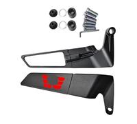 For Meteor/Classic 350 500 Interceptor 650 Continental GT 535 Motorcycle CNC Rearview Mirror Fixed Wing(Style F)