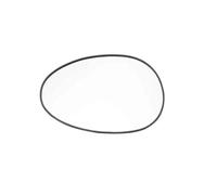 For MG 7 For MG7 For Roewe 750 Replace Door Wing Rear View Mirrors Reflective Lens Rearview Mirror Lenses Glass With Heating Side Mirrors Glass(Left side)