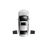 For MG For EHS For HS For AS23 For MK1 2018-2024 For Pilot Window Sun Visor Privacy Protect Mesh Sunshade Shield Front Window Sunshades(2pcs Small window)
