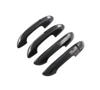 For Mg for MG4 EV for Mulan 2023 Car Exterior Door Handle Cover Trim Decoration Accessories ABS Carbon Fiber Door Handle Cover Trim