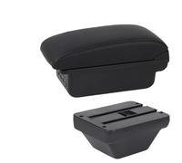 For MG For ZS Armrest Box Car Armrest Central Storage Box Interior Retrofit With USB Car Interior Accessories PYPFQUMQGR(B1 Black line 3 USB)