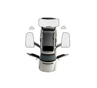 For MG For ZS For MGZS For EV 2018-2023 Full Coverage Sunshade Windshield Side Window Visor Cover Car Window Shade Sun Shades(Rear sunshades)