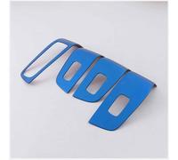 For Mg Hs 2018-2020 2022 Lhd Window Switch Control Cover Trim Car Door Glass Regulator Switch Frame Interior Accessories Interior Mouldings(Blue)