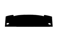 For MG HS 2024-2025 Car Dashboard Cover Mats Avoid Light Pads Anti-UV Case Carpets Accessories Carpet Sun Shade Pad(Black RHD)