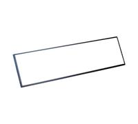 For MG MG Cyberster 2024 Car Rear View Mirror,Universal Panoramic Convex Rear, Anti Glare Wide Angle Curved Interior Clip on Extender Rearview Automotive(White)