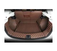 For MG ZS 2019 2020 2021 Leather Car Trunk Mat Cargo Liner Boot Carpet Interior Accessories Covers Car Boot Mats(Coffee 2)