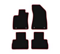 For MG ZS EV LF 2019 RED Velour Car Mats Car Mat