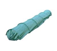 For Micromesh Polytunnel Cover with End Vents, PVC Greenhouse Tunnel for Vegetables Herbs, Weatherproof Plant Protection Cloche with Metal Rods, (Dark green net)