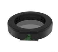 for microscope LED Ring Light 18mm Touch Control Dimmable for | Touch control dimming, 18mm thickness, anti-fog glass, plastic metal build, lab accessory