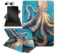 for Microsoft Surface Pro 8 Case 13 Inch 2021,for Surface Pro 8 Case,360 Degree Swiveling Stand Protective Cover with Auto Sleep/Wake,for Surface Pro 8 13" 2021 Tablet,Deep-Sea Octopus