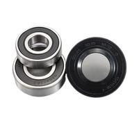 For Mid-ea Drum Washing Machine Water Seal（25 * 50.75 * 10/12）+bearings 2 PCs（6203 6204）Oil Seal Sealing Ring Parts