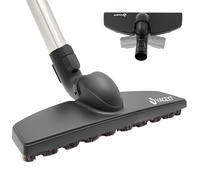 for Miele Hardwood Floor Brush Head - 12” Parquet Twister with Soft Horsehair Bristles, 360° Swivel Vacuum Attachment for Hard Floors - Compatible with Miele C1, C2, C3 Canister Vacuums