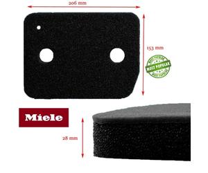 For Miele T1 EcoSpeed Tumble Dryer Heat Pump Filter Foam Sponge