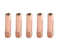 For Mig Torch Compatible Set of Ten Copper Contact Tips Perfectly Suited for Regular Use in Your Welder Projects