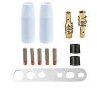 for mig Welding Nozzle Set 12PCS for 15AK Torch for mig Welding(0.8mm)