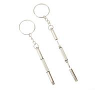 For Mini 3in1 Multi Purpose Screwdriver with Three Bit Options for Handling Small Screws Found in Watches Phones Glasses and Tiny Devices