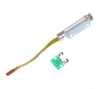 For Mini 8mm Linear Stepper Motor Dc 5v Two Phase Four Wire Screw Drive Actuator For Accurate Positioning Lifting Automation Robotics Application Silver(B)