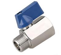 For Mini Ball Valve Made from 304 Stainless Steel for Rust Resistance and Long Term Performance in Diverse Setups (DN6)