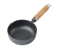 for mini Cast Iron Skillet 11cm for Eggs and Heating Oil for | Deepened design, precise oil pouring, spill-free control, for ideal for sauces, 11cm compact size