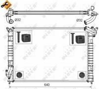 FOR MINI CONVERTIBLE COOPER R52 1.6 04 to 07 W11B16A Radiator 1475554