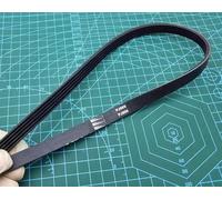 For Mini Conveyor Belt EPJ290 Rubber Ribbed Belt Drive Belt Engine Drive Belt(EPJ290,2 Ribbed)