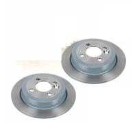 FOR MINI COOPER 1 CABRIO S REAR PAIR OF BRAKE DISCS
