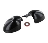 For MINI Cooper R58 Coupe Mirror Cap 2 Pairs Car Rearview Mirror Cover For For For MINI For Cooper R56 R57 R58 R59 R60 R61 Manual Folding Only Abs Plastic Exterior(Gloss Black)