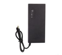 for MINI DC 12V 3A UPS Uninterruptible Power Supply with 10400mAh Capacity for Router and Optical Modem Backup in Power Outages, Black